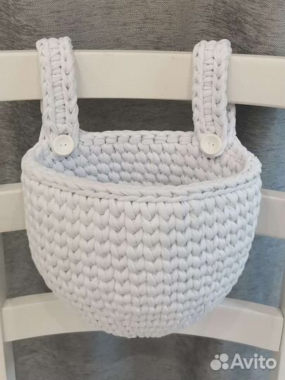 Кармашек органайзер на детскую кроватку