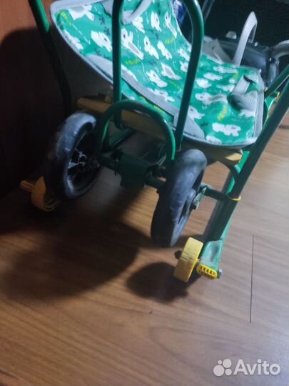 Детские санки коляска