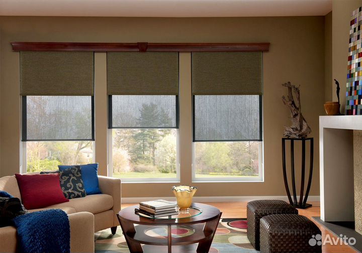 Жалюзи и рулонные шторы