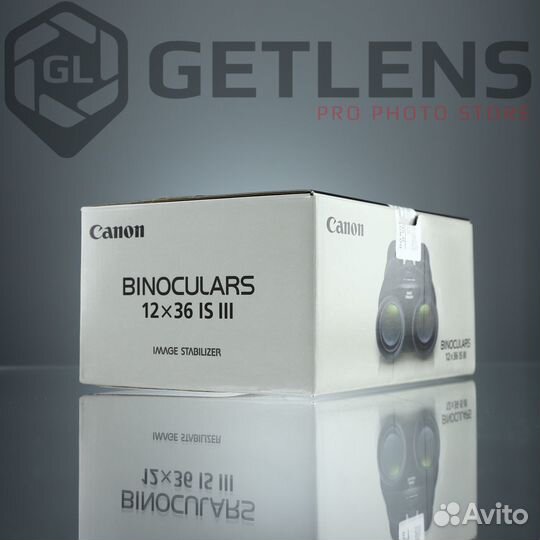 Бинокль Canon 12x36 IS III
