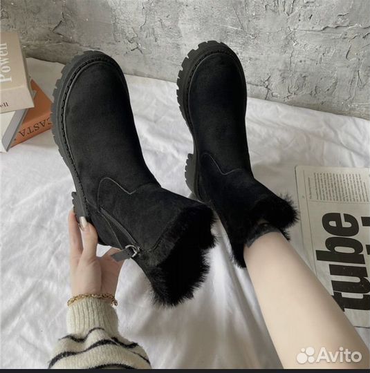 Полусапоги зимние 40