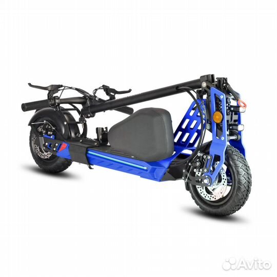 Электросамокат white siberia-taiga 3 1000W Синий