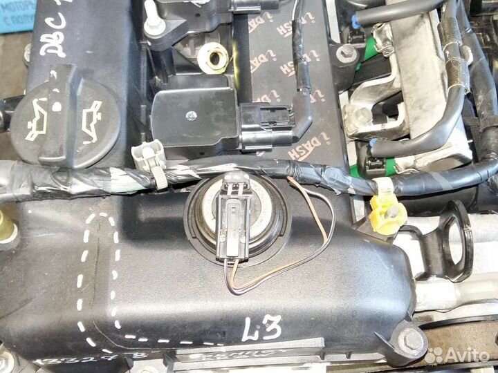 Двигатель mazda premacy CR3W L3 264727 дефект дрос