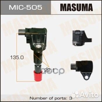 Катушка зажигания FIT, mobilio spike / L15A MIC505