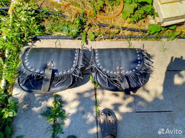 Мотоцикл сумки(кофры) задние