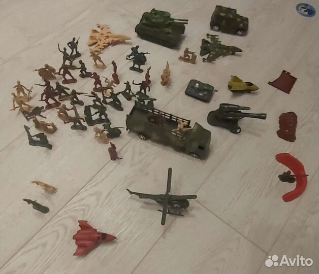 Игровой набор военный
