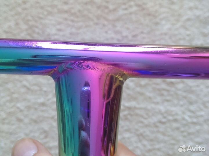 Т образный руль для трюкового самоката стритерский