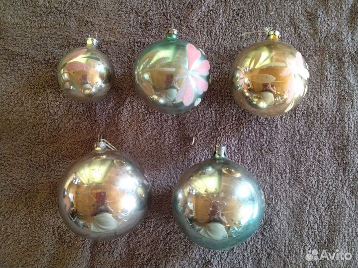 Елочные игрушки СССР