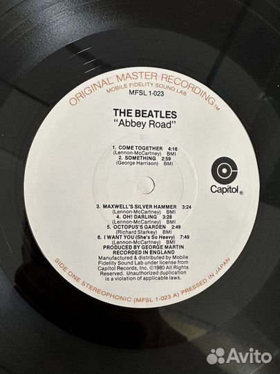 The Beatles – Abbey Road, US, mfsl, NM