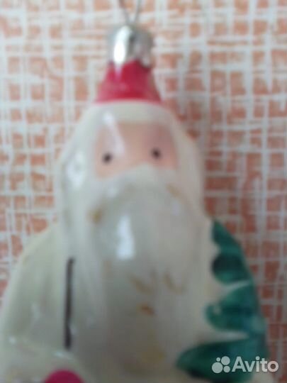 Елочные игрушки СССР дед Мороз