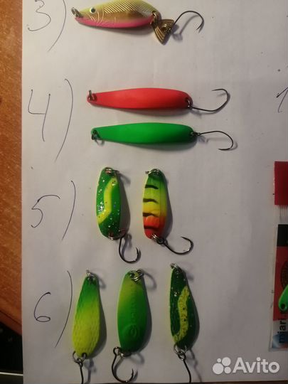 Форелевые блесны