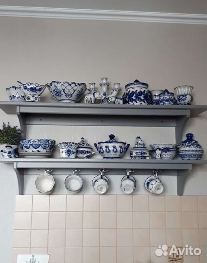 Фарфоровая посуда Гжель