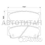 Колодки тормозные, задние Hyundai Santa Fe, Hyunda