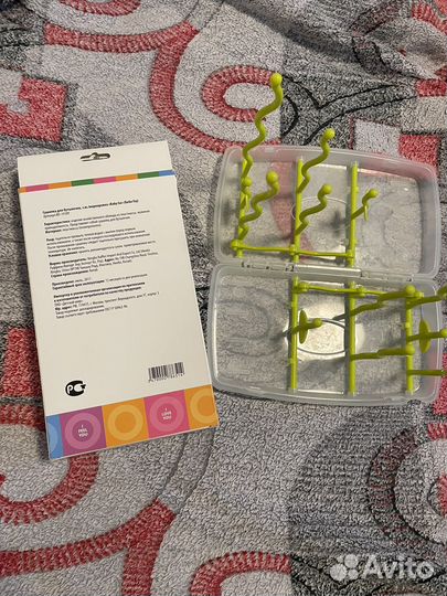 Сушилка для детских бутылочек и сосок happy baby