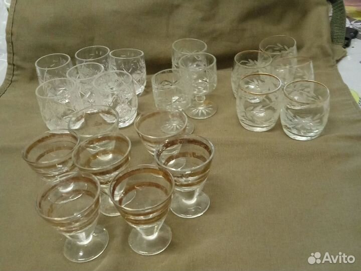 Рюмка стопка хрусталь СССР