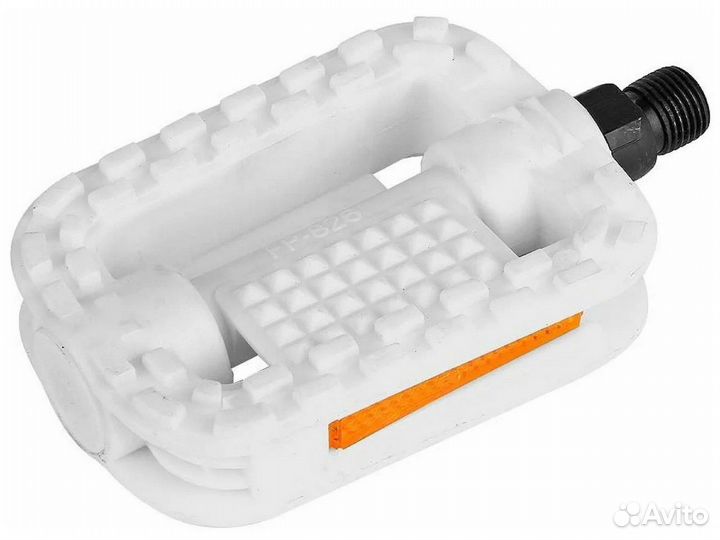 Педали Вело Стелс детские белые FP-826 1/2