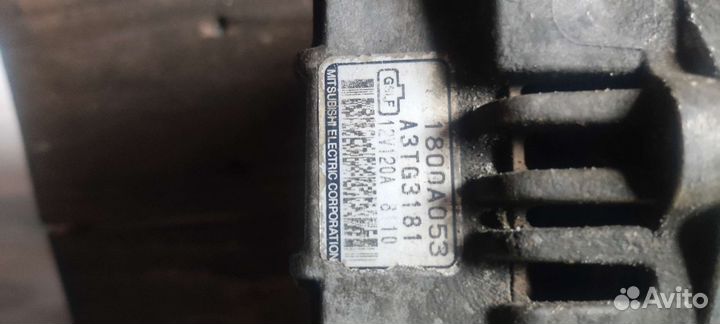 Генератор mitsubishi lancer 10