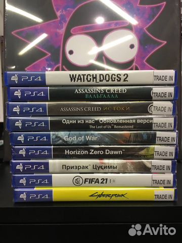 Игры на PS4 хиты