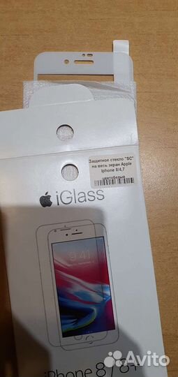 Защитные стекла iPhone 7/8, 7+/8+