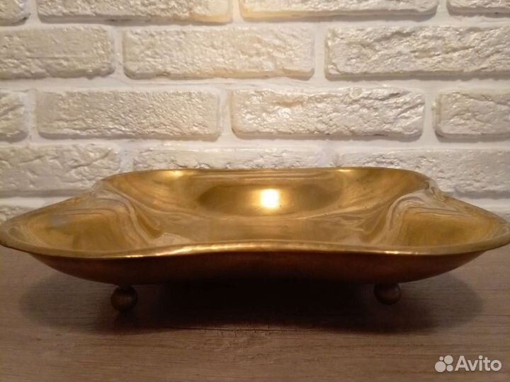 Блюда из латуни