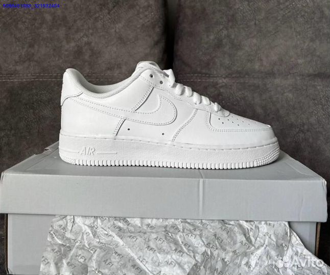 Кроссовки Nike Air force 1 white Оригинал