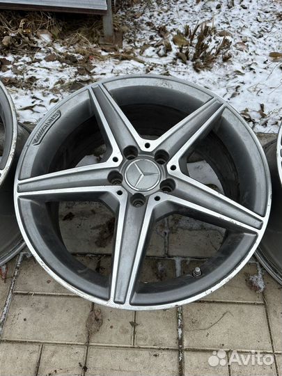 Диски mercedes r18 разноширокие