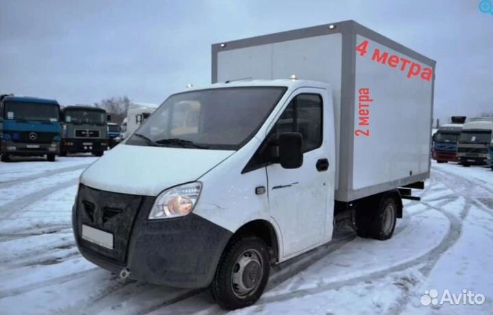 Грузоперевозки Устюжна газель 4метра