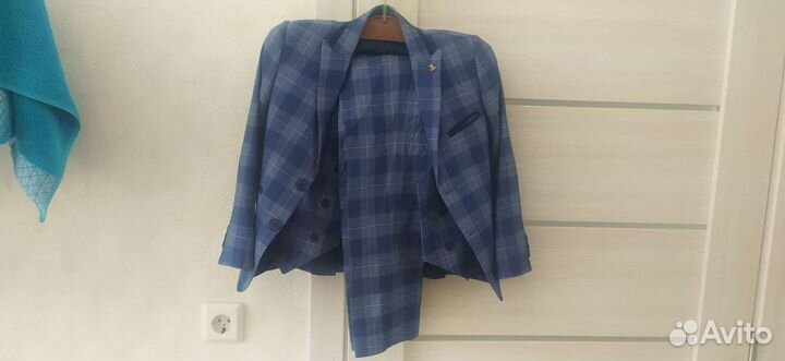 Костюм деловой детский тройка