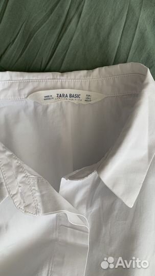 Рубашка zara oversize