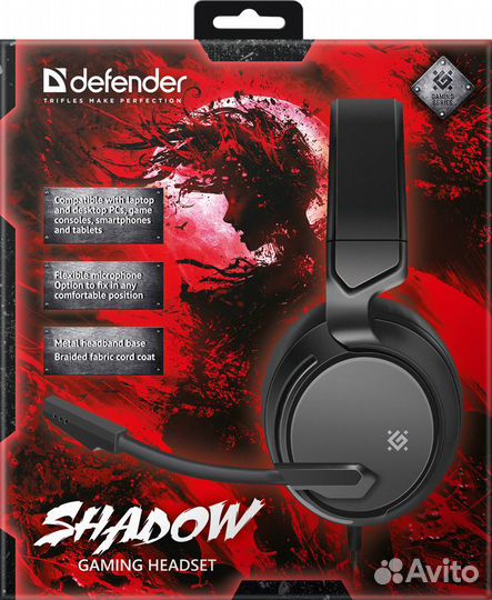 Игровая гарнитура Defender Shadow