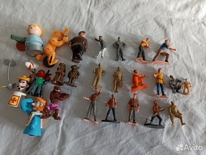 Игрушки из киндера 90х отдельно или пакетом