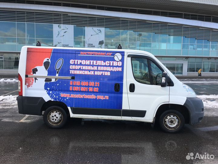 Оклейка авто пленкой Реклама на авто