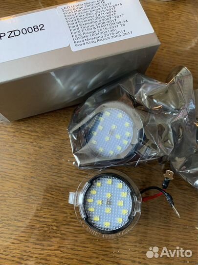 Подсветка в зеркало ford