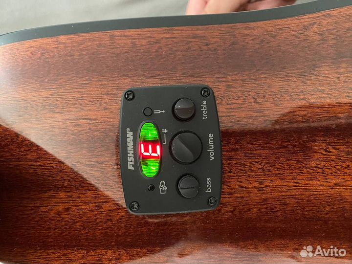 Электроакустическая гитара fender CD-60SCE ALL MAH