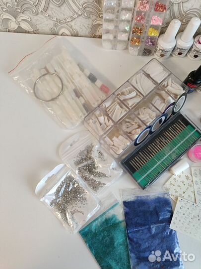 Гель лак Набор Для маникюра наращивания ногтей