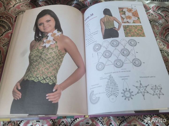 Ажурные узоры для вязания крючком