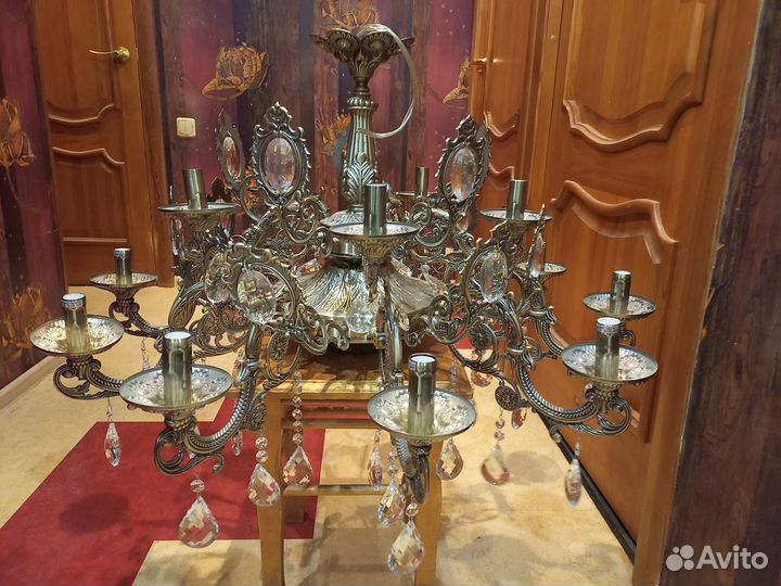 Люстра подвесная потолочная винтаж