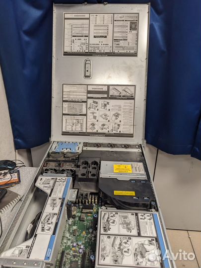 Сервер в стойку HP DL380 G5 (x5355 x2 /16гб)