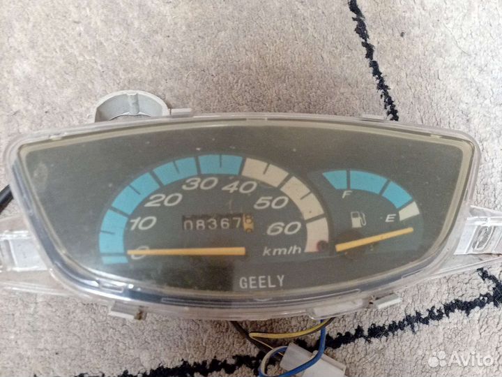 Приборка скутера Geely