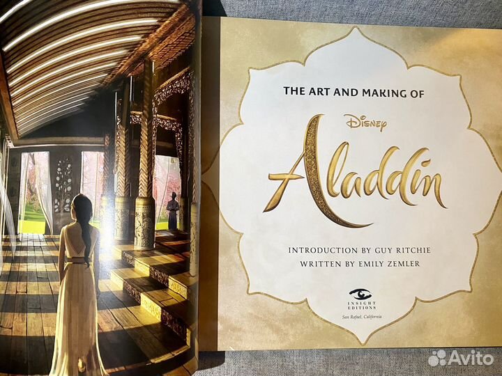 Артбук Art and Making of Aladdin Disney