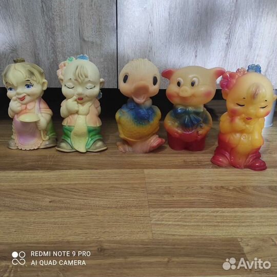 Резиновые игрушки СССР