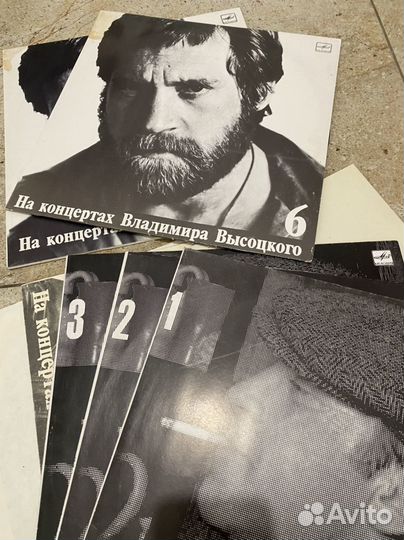 Виниловые пластинки высоцкого