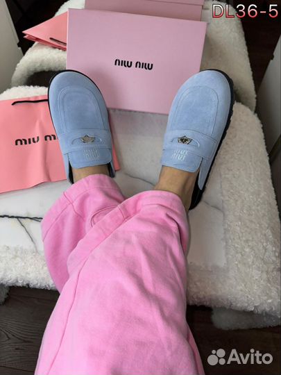 Сабо Тапочки Miu Miu женские Размер 36-40