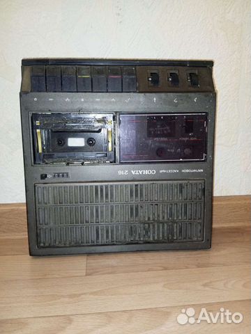 Кассетный магнитофон соната м216