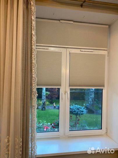 Шторы плиссе на заказ с установкой