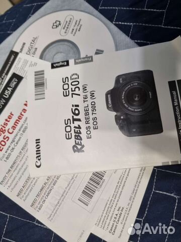 Canon 750d (T6i) объявление продам
