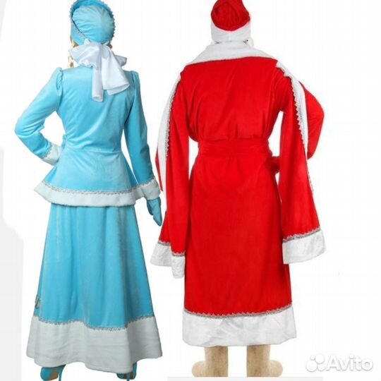 Костюм Деда Мороза Боярский