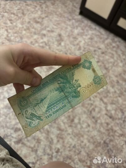 Купюра ОАЭ (10 дирхам)