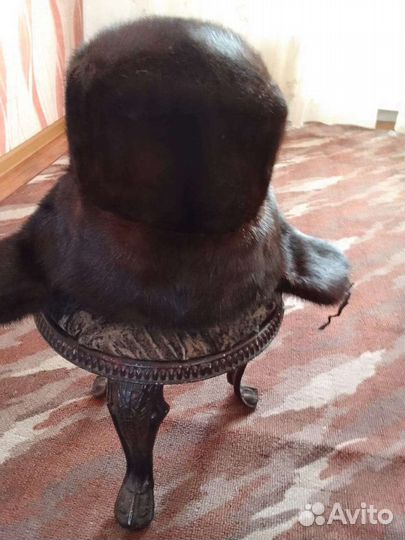 Норковая шапка мужская