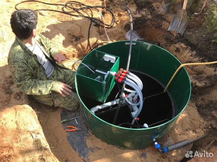 Септик для 3-4 человек